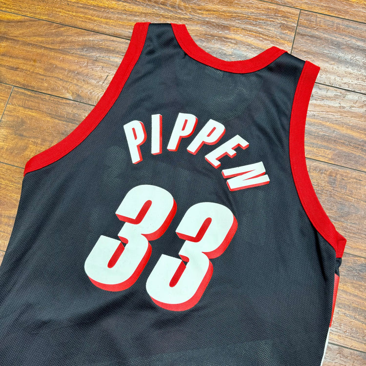 Champion 90's Blazers Scottie Pippen Jersey Sz M