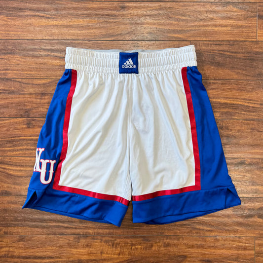 Adidas KU Team Issued Shorts Sz XL + 2”