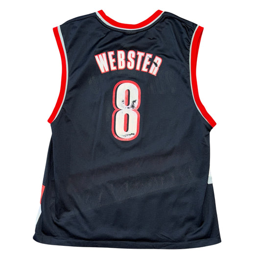 Reebok 00’s Portland Trail Blazers Martell Webster Away Jersey Sz L