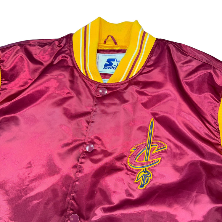 Modern Stater Cleveland Cavaliers Satin Jacket Sz 3X