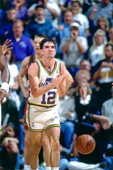 Adidas Hardwood Classics 1995-96 Utah Jazz John Stockton Home Jersey Sz L
