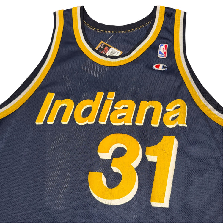 Champion 90s Indiana Pacers Reggie Miller Jersey Sz XL