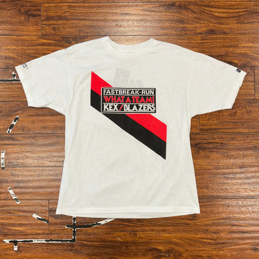 Portland Trail Blazers What A Team Tee Sz XL