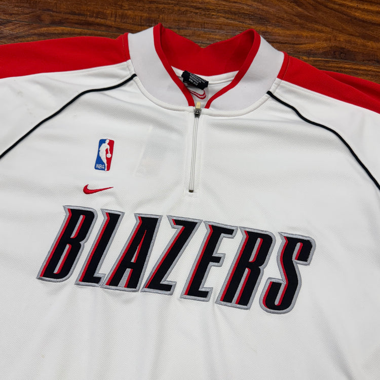 Nike 00's Nike Portland Trail Blazers Warm Up Sz 2X