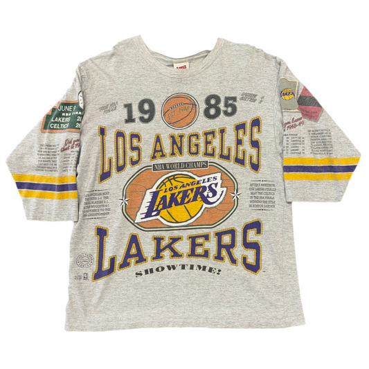 80’s Los Angeles Lakers AOP Tee Sz L