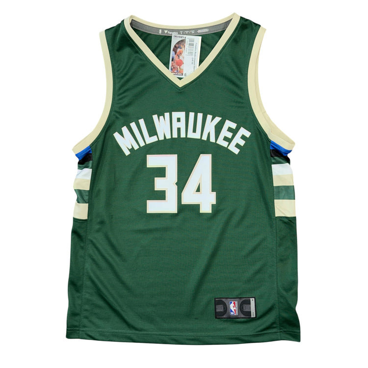 Fanatics Icon Edition Milwaukee Bucks Giannis Antetokounmpo Jersey Sz S