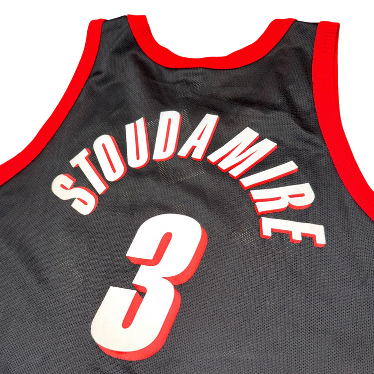 Champion 90’s Portland Trail Blazers Damon Stoudamire Away Jersey Sz L