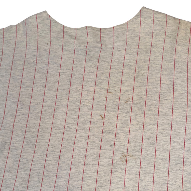 Front Row 90s Chicago Bulls Baseball Jersey Sz L