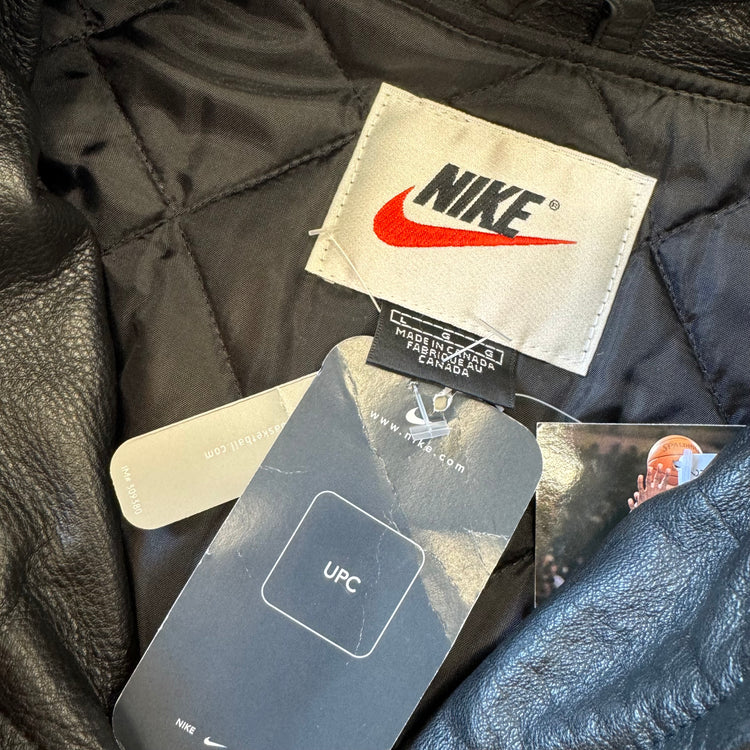 Nike 2003 Flight Leather Jacket Sz XL