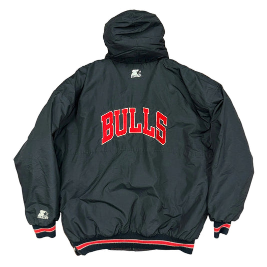 Starter Chicago Bulls Puffer Jacket Sz XL