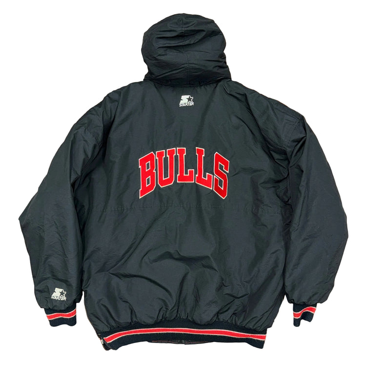 Starter Chicago Bulls Puffer Jacket Sz XL