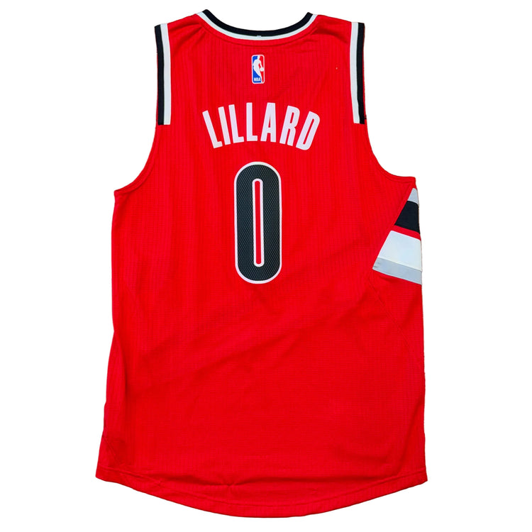Adidas Portland Trail Blazers Damian Lillard Jersey Sz M