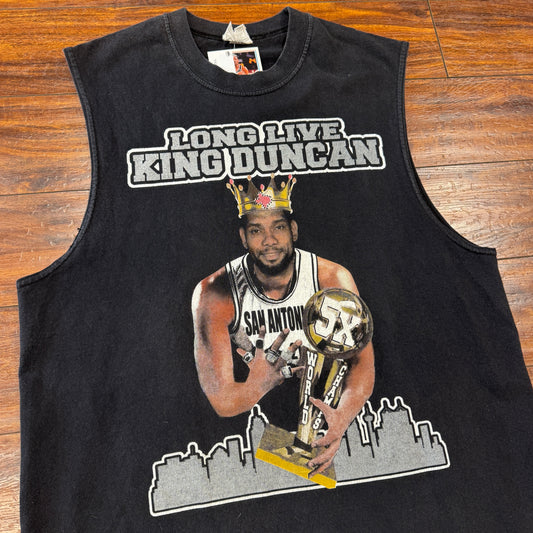 King Tim Duncan Champs Tank Sz L