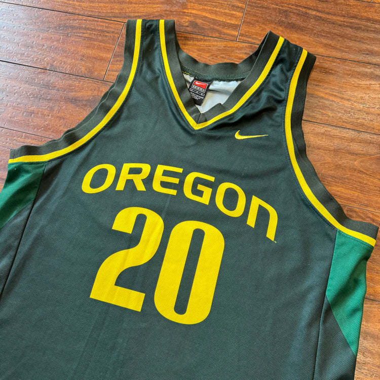 Nike 00's Oregon Freddy Jones Jersey Sz L