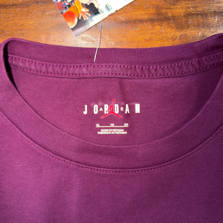 Jordan Maroon Flight Long Sleeve Sz XL