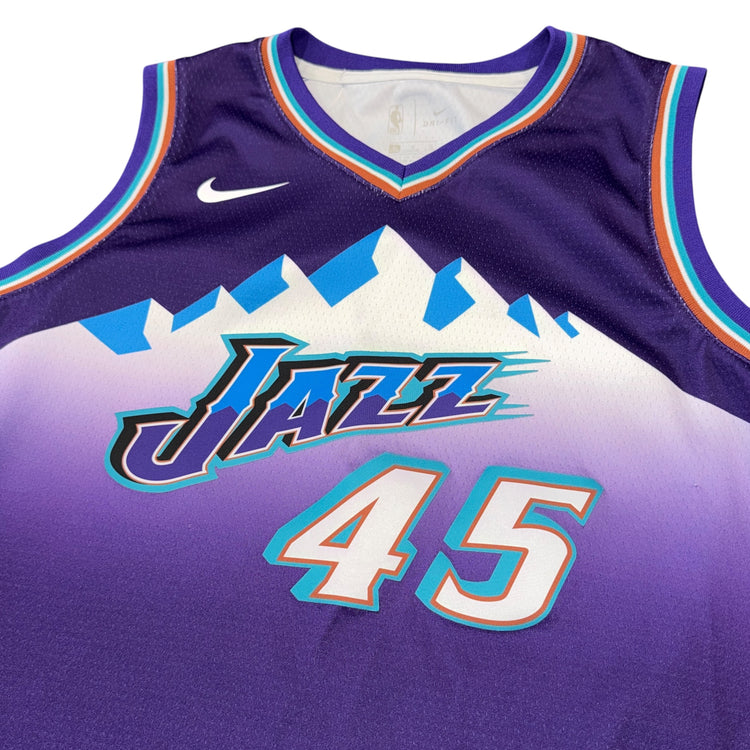 Nike Swingman 2019-20 City Edition Utah Jazz Donovan Mitchell Jersey Sz YL