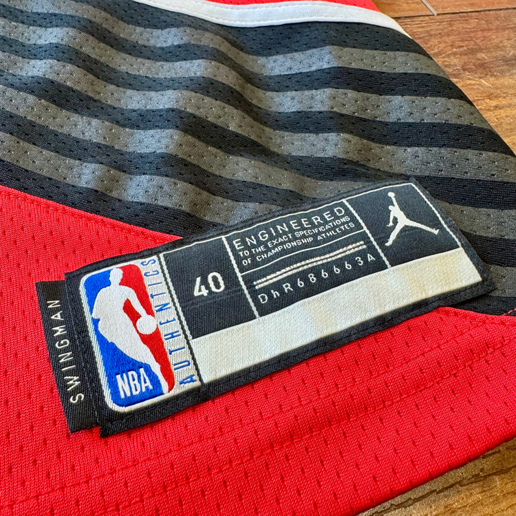 Jordan Blazers Damian Lillard Jersey Sz S