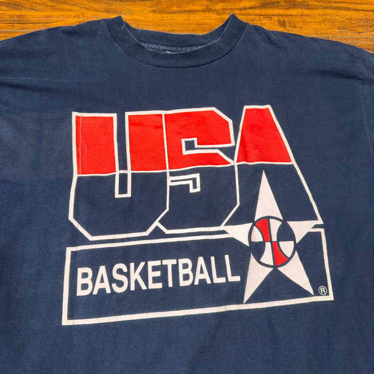 Logo 7 USA Basketball Tee Sz XL