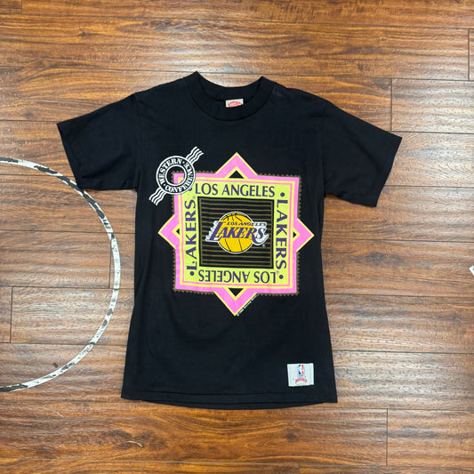 NWOT Nutmeg 1989 Los Angeles Lakers Tee Sz M