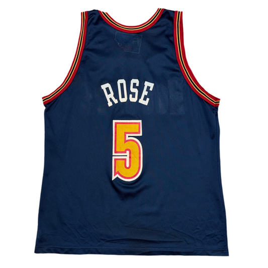 Champion Denver Nuggets  Jalen Rose Jersey Sz XL