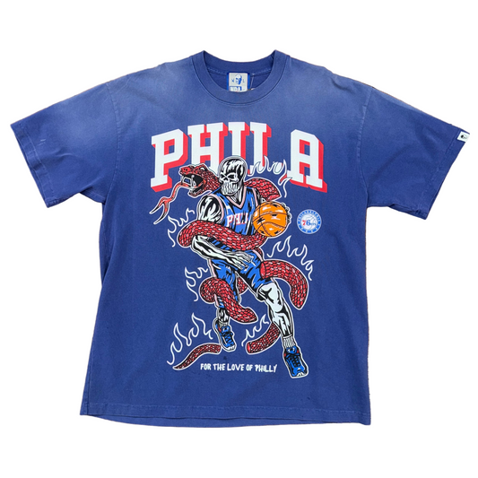 Warren Lotus Philadelphia 76ers Tee Sz XL