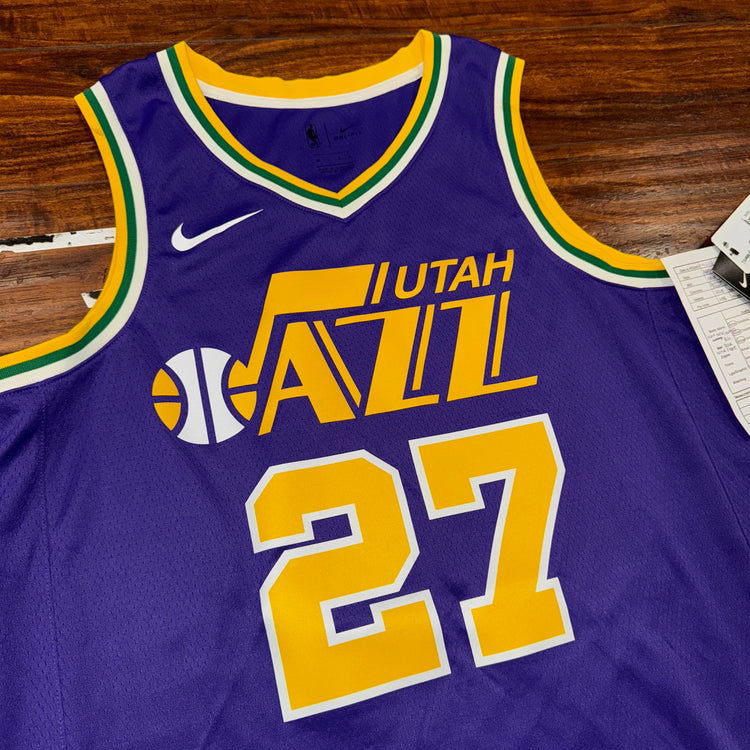 NWT SAMPLE Utah Jazz Rudy Gobert Jersey Sz L