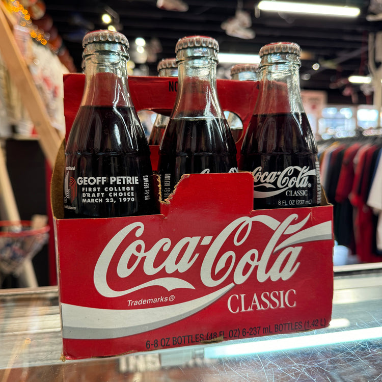1994 Coca Cola Anniversary Blazers Bottles