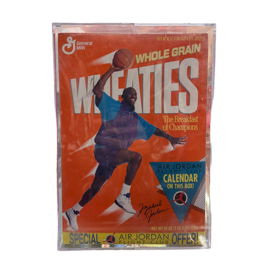 Unopened Wheaties 1991 Jordan Cereal Box