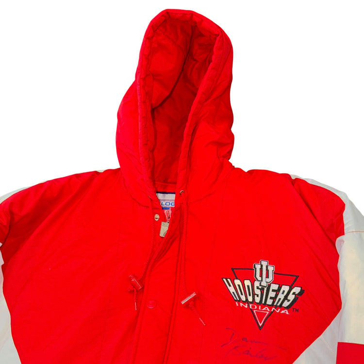 Starter 90's Indiana Hoosiers Puffer Jacket Sz L
