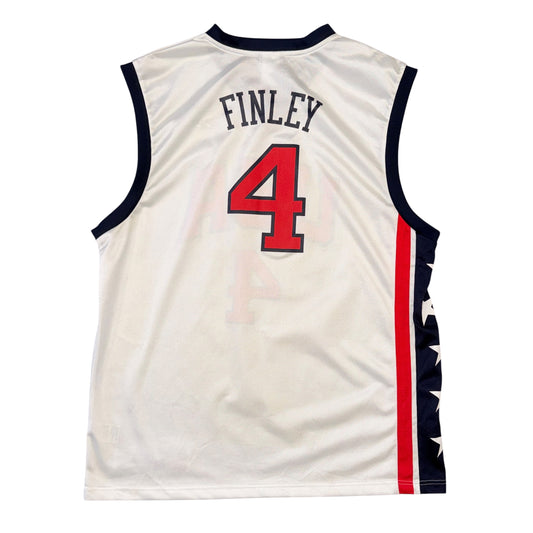 Reebok ‘04 USA Basketball Micheal Finley Jersey Sz XL