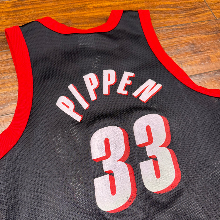 Champion Scottie Pippen Portland Trail Blazers Jersey Sz