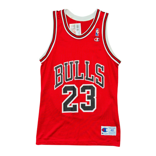 Champion Chicago Bulls Michael Jordan Jersey Sz M