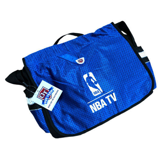 NBA TV Jersey Messenger Bag Blue