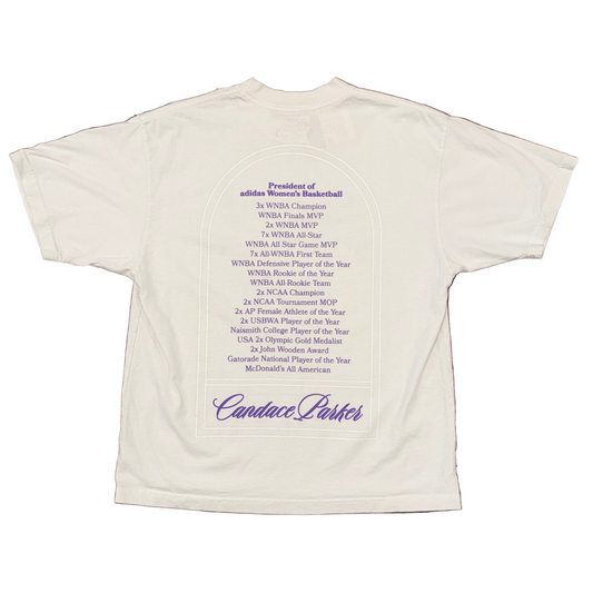 Adidas Candace Parker Accolades Tee Sz L