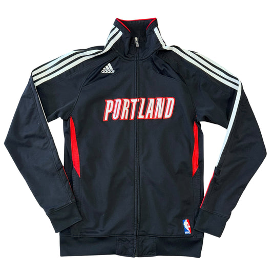 Adidas Portland Trail Blazers Zip-Up Jacket Sz S