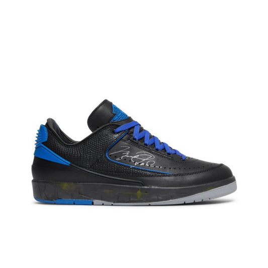 DS Jordan 2 Low Off White Black Blue Men’s 9