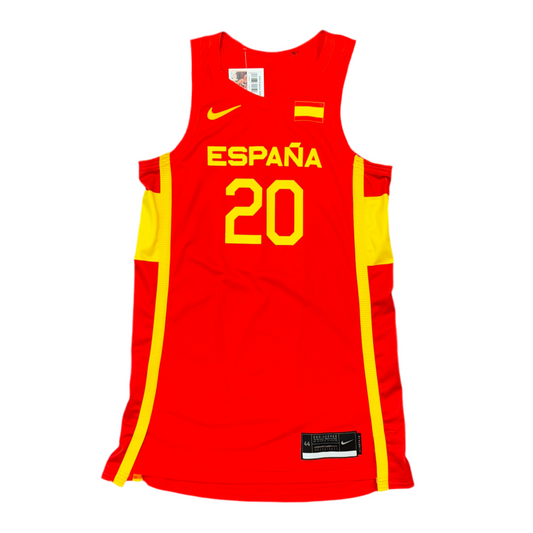 Nike 2020 Olympics Spain Team Issued SAMPLE Jersey Sz M + 4”