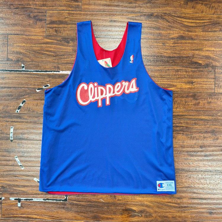 Champion 90's LA Clippers Practice Jersey Sz 2X