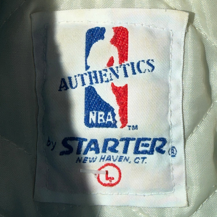Starter 80’s/90’s Charlotte Hornets Bomber Sz L