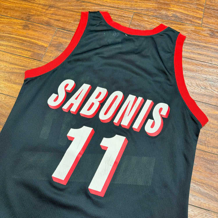 Champion 90's Blazers Arvydas Sabonis Jersey Sz M