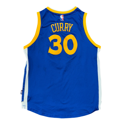 Adidas Golden State Warriors ￼ Steph Curry Jersey Sz YL