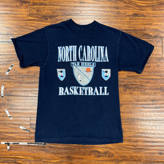 90's UNC Tar Heels Tee Sz L