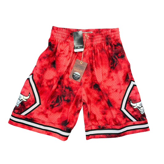 NWT Mitchell & Ness Chicago Bulls Reflective Shorts Sz S