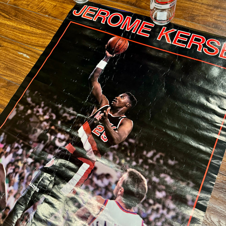 Starline 1990 Blazers Jerome Kersey Poster