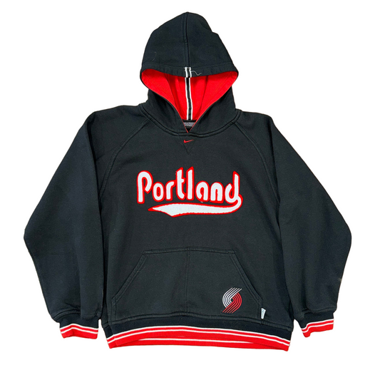 Nike 00's Portland Trail Blazers Hoodie Sz YM