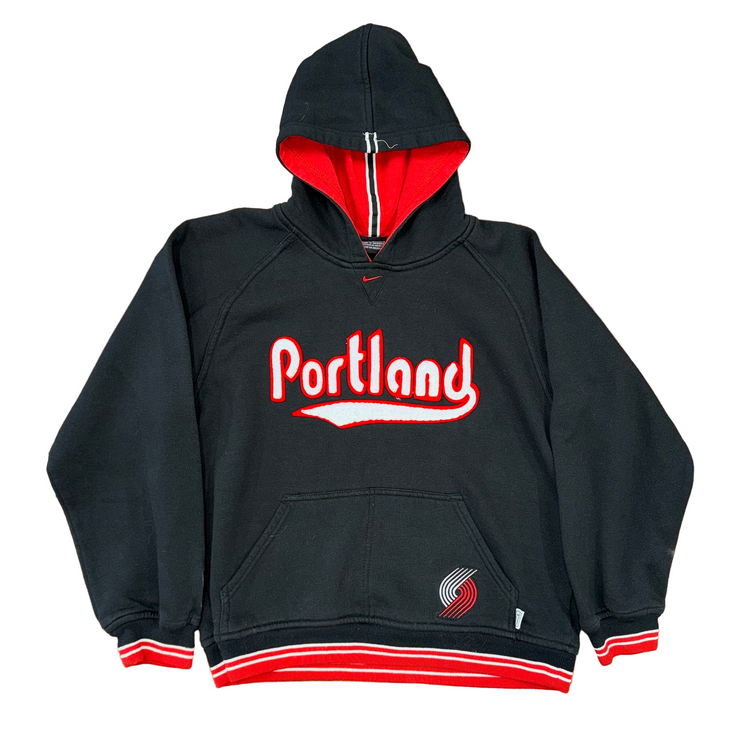 Nike 00's Portland Trail Blazers Hoodie Sz YM