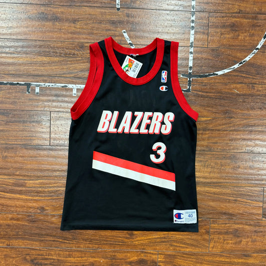 Champion 90's Blazers Cliff Robinson Jersey Sz M