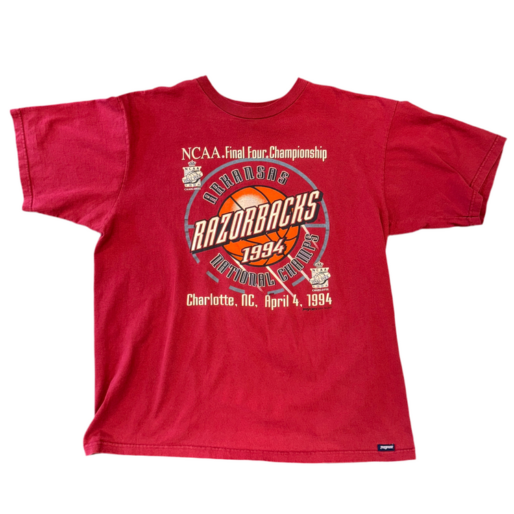 Jansport Arkansas Razorbacks Final 4 Champion Tee Sz 2X