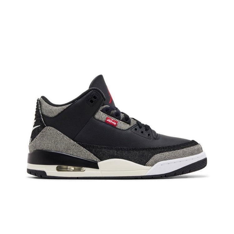 Jordan 3 Levi's Black Deadstock