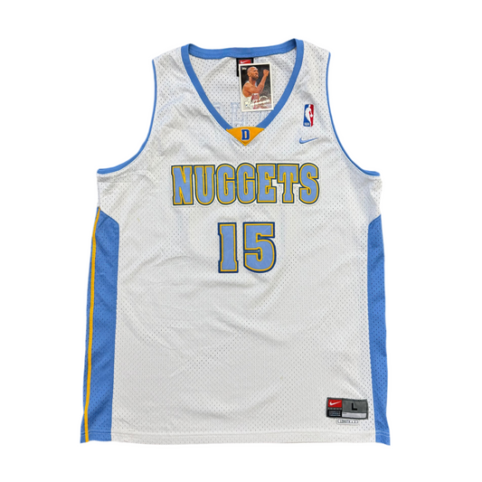 Nike 2000’s Nuggets Carmelo Anthony Jersey Sz L